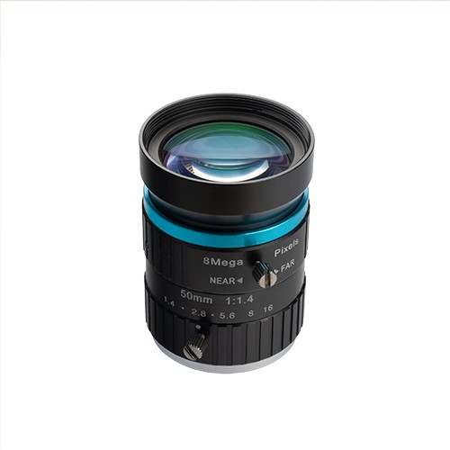 Machine Vision Lens for 1 inch sensors, f=50mm 8MP